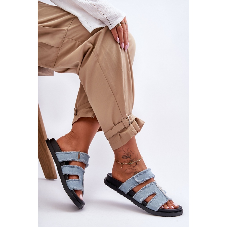 Step in style Sandal flip-flops modell Lamirose H8-523 Blå - Steg i stil 2