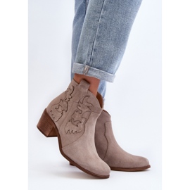 Step in style Stövlar Modell Zazoo 3426 Cappuccino - Steg i stil beige 1