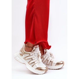 Step in style Sportskor Modell Ahmani NB633P Vit/Guld - Steg i stil 1