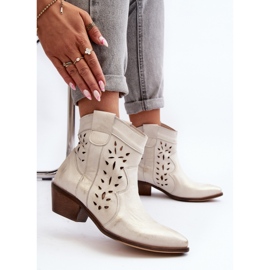 Step in style Stövlar Modell Zazoo 2870/004 Silver - Steg i stil grå 1