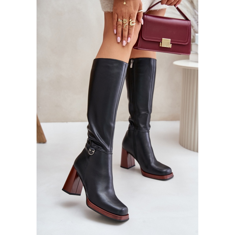 Step in style Modell Da JC42-39 Svarta stövlar - Steg i stil 1