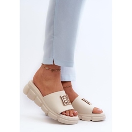 Step in style Sandal flipflops Modell Vinceza 41444 Beige - Steg i stil 1