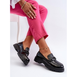 Step in style Mockasiner Model Imbleria 66616 Svart lack - Steg i stil 2