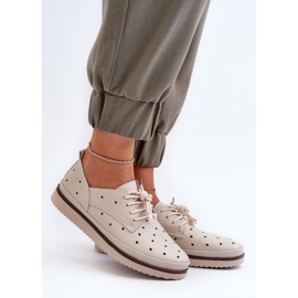 S.Barski Beige damskor 1