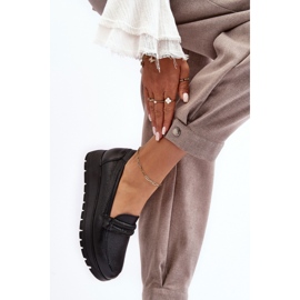 Lemar Svarta slip-on skor för kvinnor 2