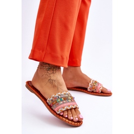 Step in style Sandal flip-flops Modell Bellisa CK270P Orange - Steg i stil 2