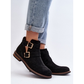 Damkängor med dekorativa ränder Svart 1