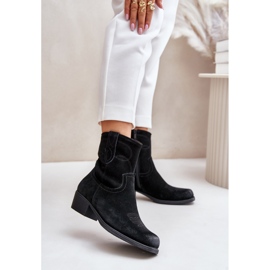 Sergio Leone Svarta cowboystövlar för kvinnor 1