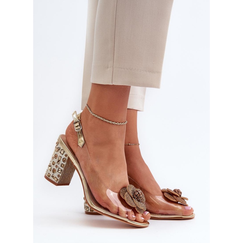 Step in style Sandaler Modell S.Barski MR38-356 Guld - Steg i stil 1