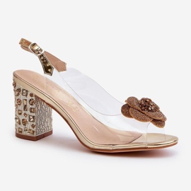 Step in style Sandaler Modell S.Barski MR38-356 Guld - Steg i stil 2