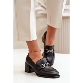 Vinceza Svarta högklackade damskor 1