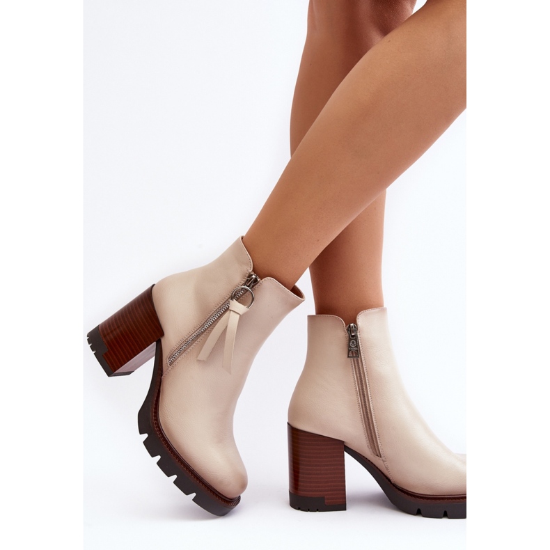 Step in style Stövlar Modell Brittney 58103 Beige - Steg i stil 2