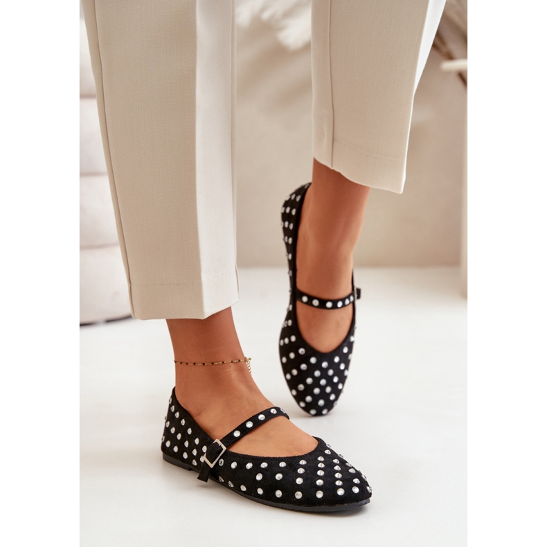 Balettkläder med remmar för kvinnor Svart 1