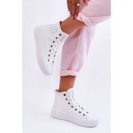 Big Star White High Sneakers för kvinnor vit 1