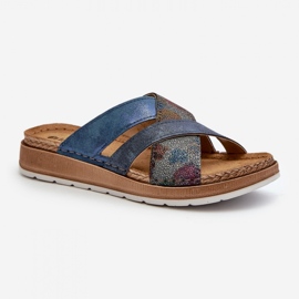 Step in style Sandal flip-flops modell Inblu GS000052 Marinblå - Steg i stil 2
