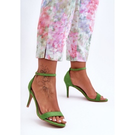 Step in style Sandaler Modell Tossa LE0102P Grön - Steg i stil 2