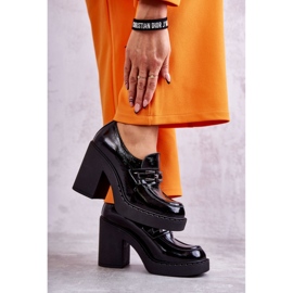 Step in style Skor Modell Jaime 20116 Black Lakier - Steg i stil svart 1