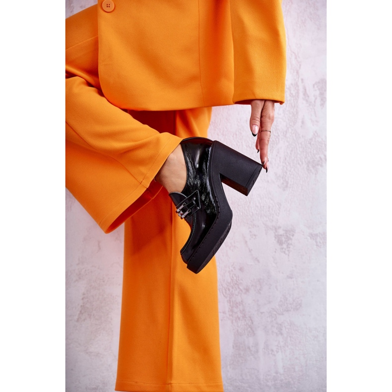 Step in style Skor Modell Jaime 20116 Black Lakier - Steg i stil svart 2