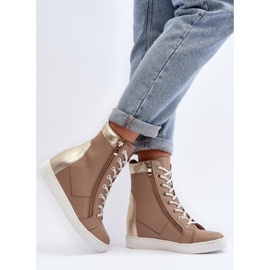 Step in style Sneakers Modell Zazoo 3081 Beige - Steg i stil 2