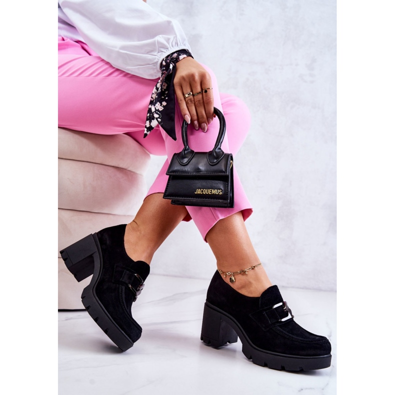 Step in style Skor Modell Harmell 20097 Svart mocka - Steg i stil 2