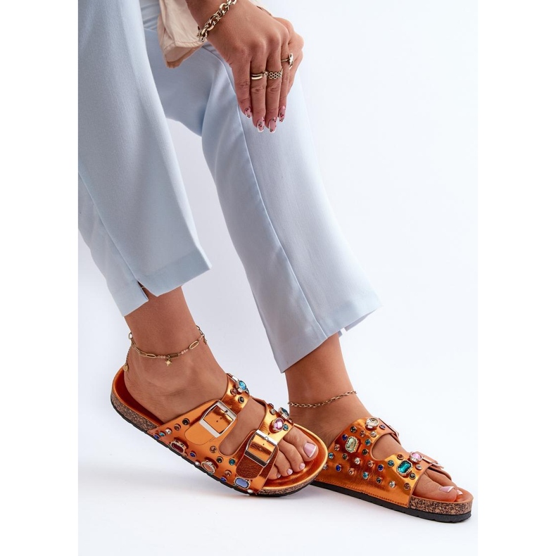 Step in style Sandal Flip-flops Model S.Barski MY121 Orange - Steg i stil 1