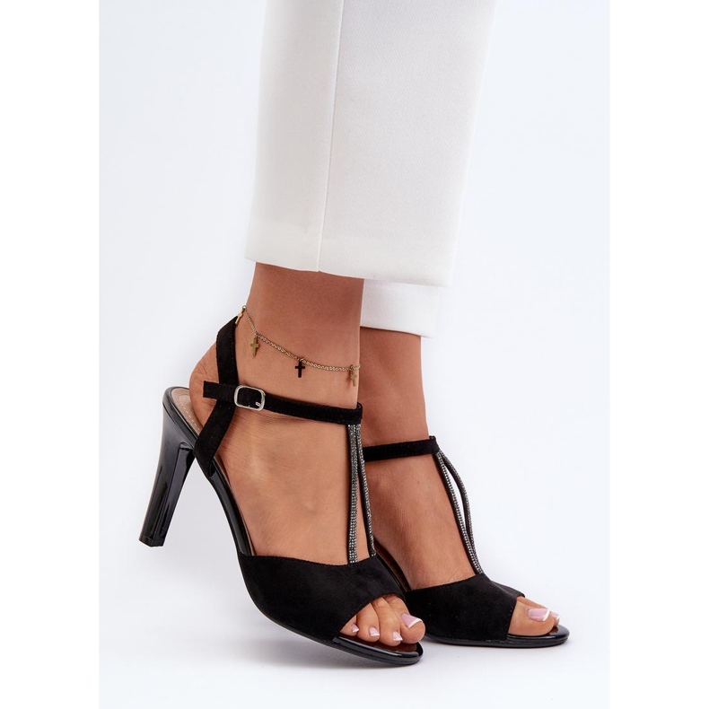 Step in style Sandaler Modell Sergio Leone SK924 Svart - Steg i stil 1