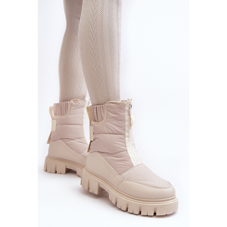 Step in style Snowboots Modell Hixe 34635 Light Beige - Steg i stil 1