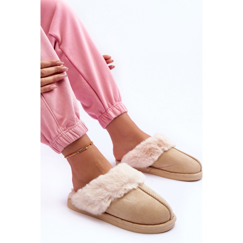 Step in style Tofflor Modell Pinky BO-609 Ljus Beige - Steg i stil 1