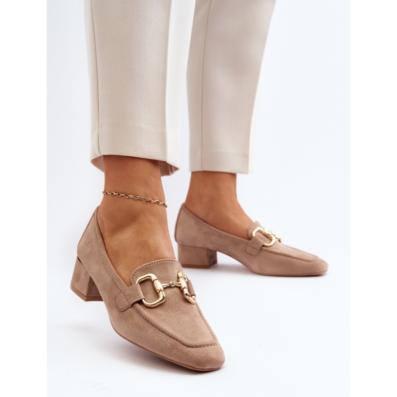 Step in style Pumps Modell Dolvira C-219 Beige - Steg i stil 1