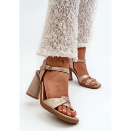 Step in style Sandaler Modell Maciejka 06029-25 Guld - Steg i stil 1