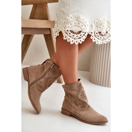 Step in style Stövlar Modell Irinette MAM65-106 Beige - Steg i stil 1