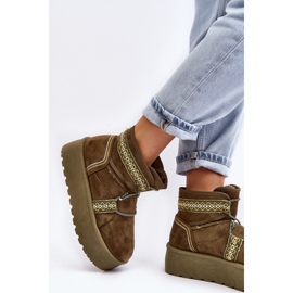 Step in style Snowboots Modell Milson AA-21 Grön - Steg i stil 2