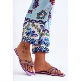 Step in style Sandal flipflops modell Leomi 5628-2 CLA-1 Violet - Steg i stil purpur 2