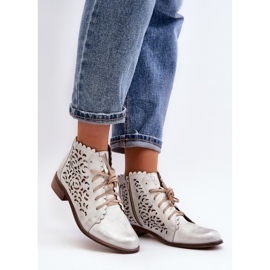 Step in style Stövlar Modell Zazoo 2871/005 Silver - Steg i stil grå 1