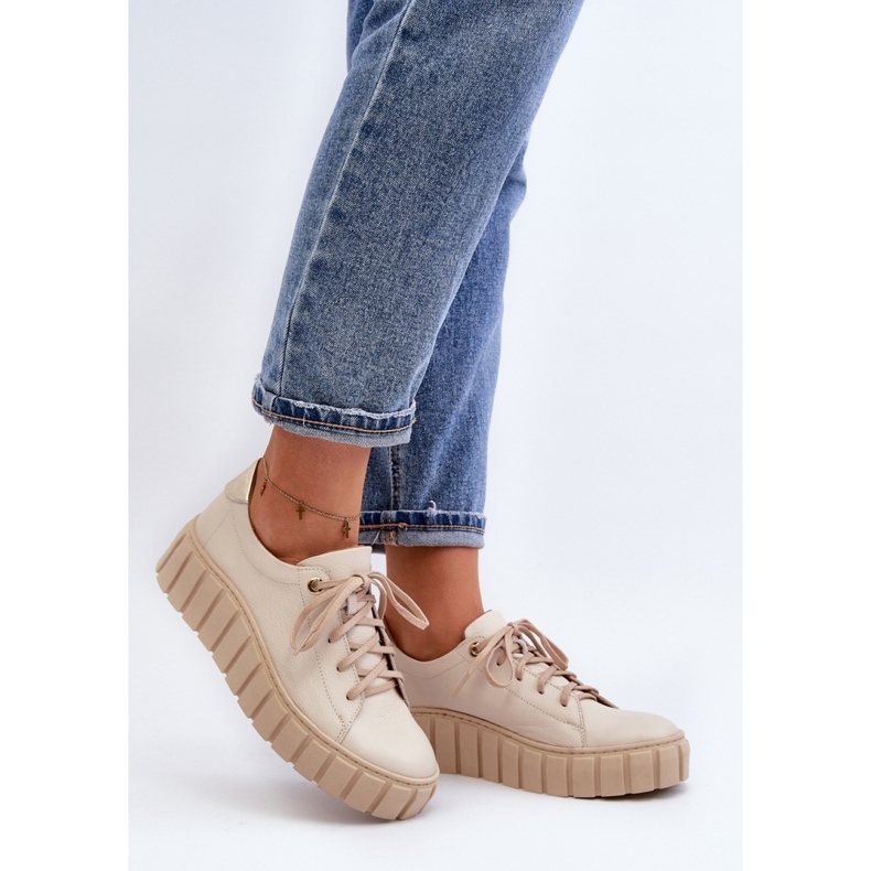 Skor Modell Zazoo 2919/054 Beige - Step in style 1