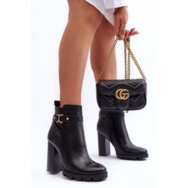 Step in style Stövlar Modell Liani F38 Svart Läder - Steg i stil 1