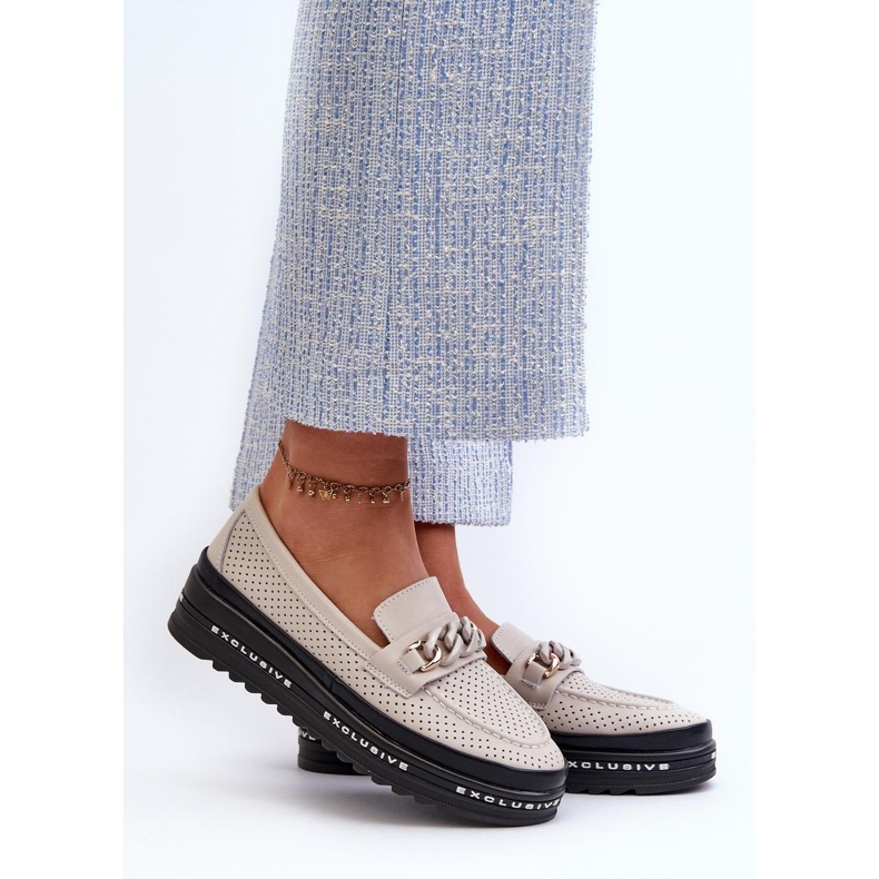 Step in style Mockasiner Model S.Barski LR618 Beige - Steg i stil 1