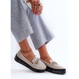 Step in style Mockasiner Model S.Barski LR618 Beige - Steg i stil 2