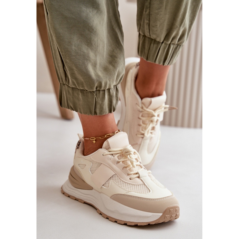 Step in style Sportskor Modell Nevelaine 7583 Beige/Leopard - Steg i stil 1