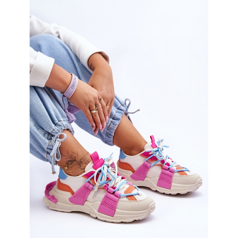 Step in style Sportskor Modell Chillout! BL357P Beige/Rosa - Steg i stil 2