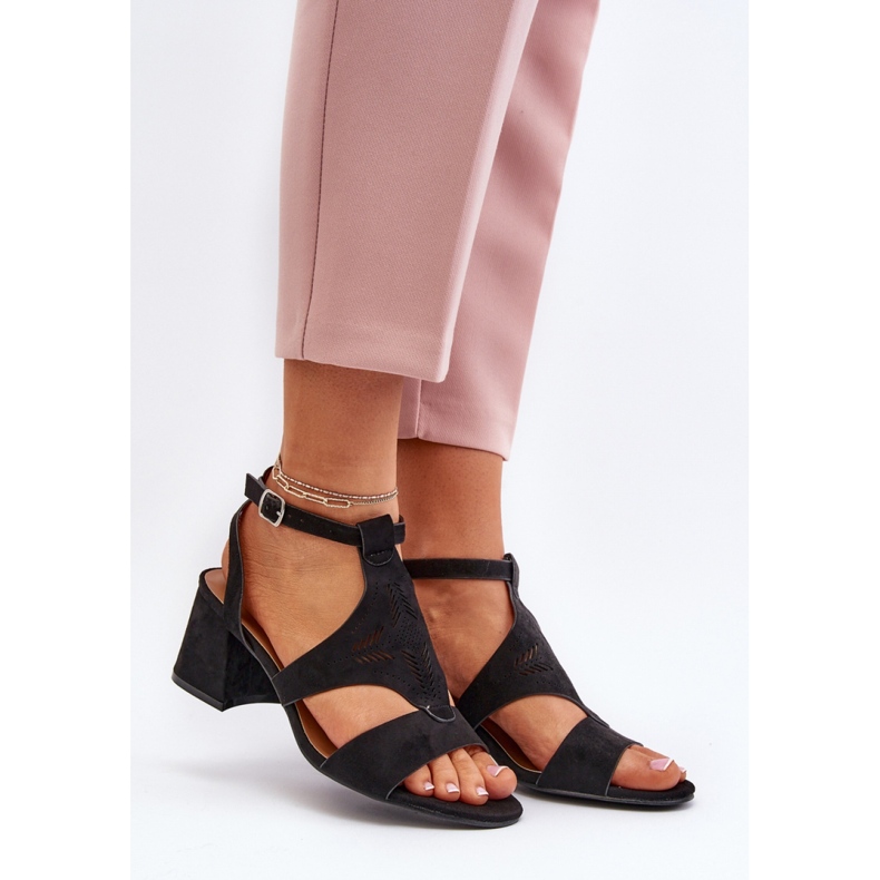 Step in style Sandaler Modell Eleriva N24-028 Svart - Steg i stil 1