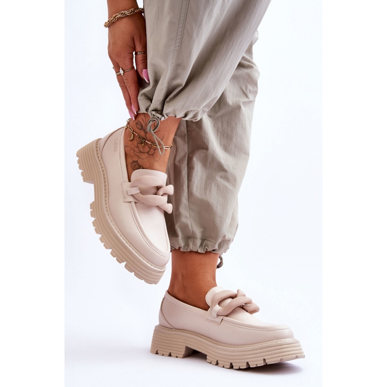 Step in style Mockasiner Model Big Star LL274581 Beige - Steg i stil 1