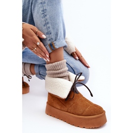 Step in style Snowboots Modell Olimuka VL212P Camel - Steg med stil brun 1