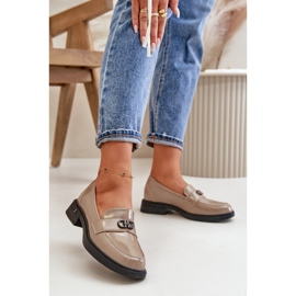 Step in style Mockasiner Modell Vinceza 58409 Khakilack - Steg i stil grön 1