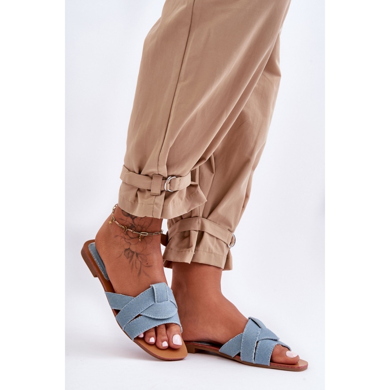 Step in style Sandal flip-flops Model Aversa W-112 Ljusblå - Steg i stil 1