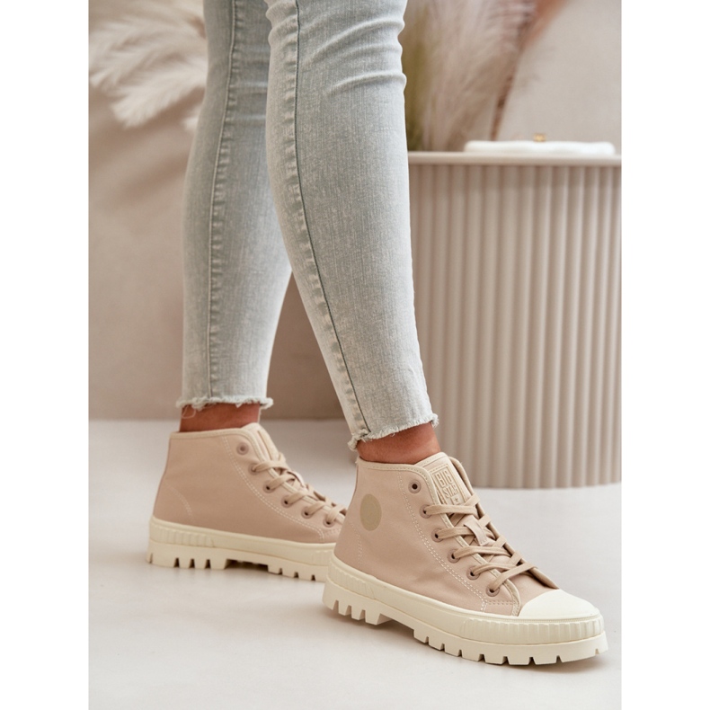 Step in style Sneakers Modell Big Star OO274006 Beige - Steg i stil 1