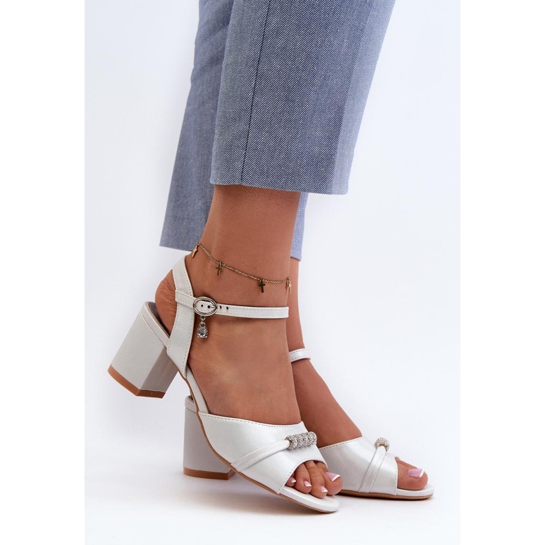 Step in style Sandaler Modell Narhi 20241 Silver - Steg i stil grå 1