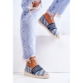 Step in style Espadrillor Modell Warm Time NB358P Blå - Steg i stil 2