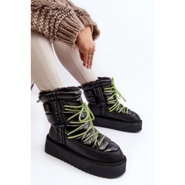 Step in style Snowboots Modell D.Franklin DFSH371007 Svart - Steg i stil 1
