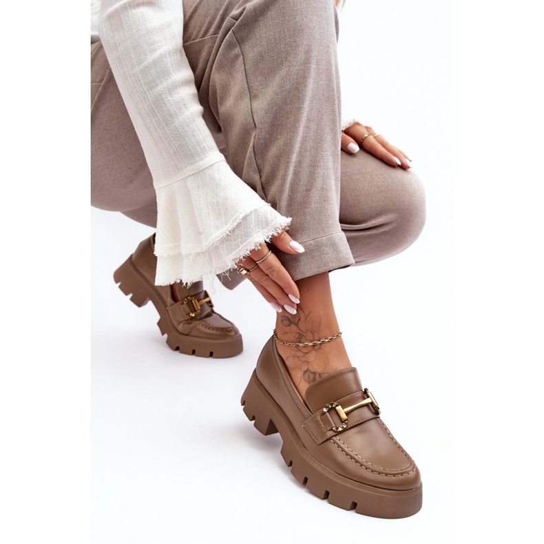 Step in style Skor Modell Peuria 2644-3 Khaki Läder - Steg i stil beige 2